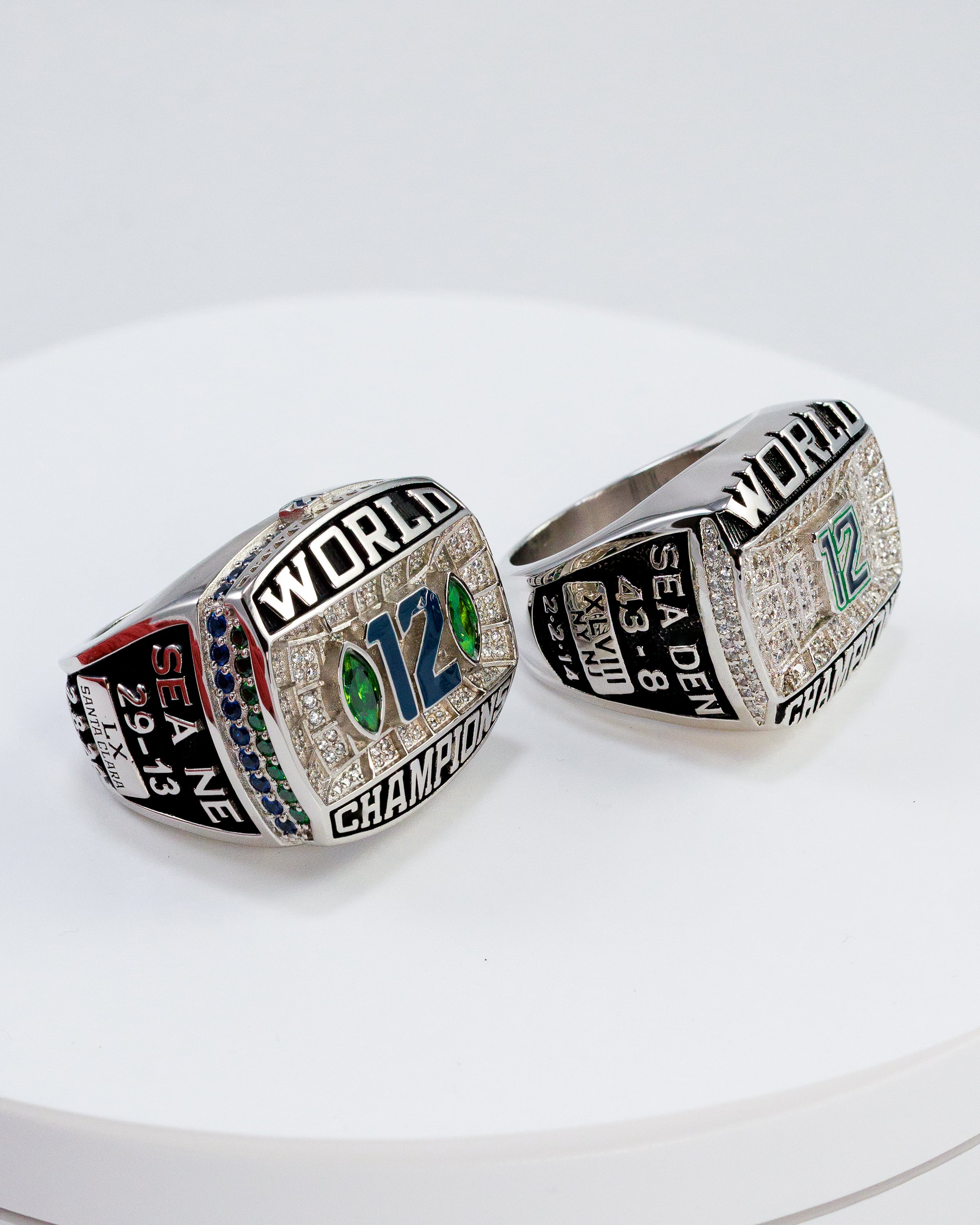 Set - New and Original Rings for the 12s